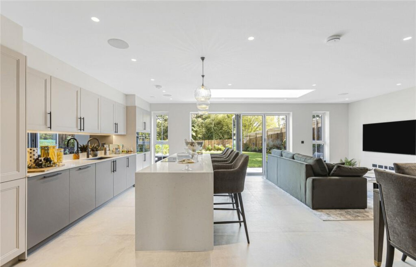 Wyevale, Potters Bar — smart home interior with integrated lighting